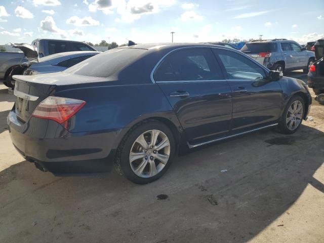 JH4KB2F66AC000450 - 2010 ACURA RL BLUE photo 3