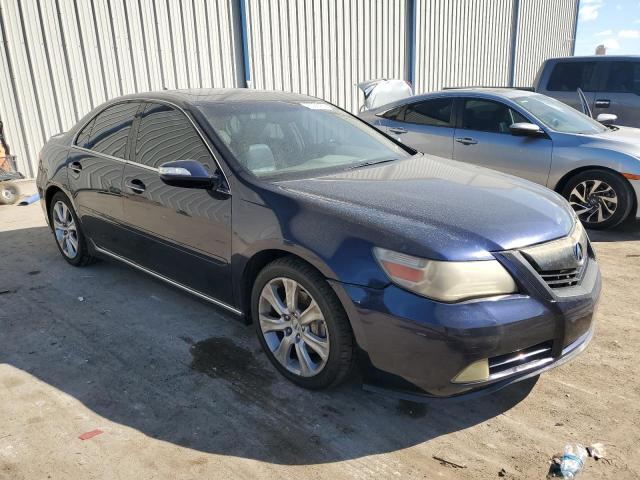 JH4KB2F66AC000450 - 2010 ACURA RL BLUE photo 4