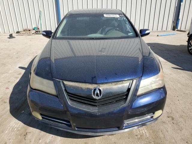 JH4KB2F66AC000450 - 2010 ACURA RL BLUE photo 5