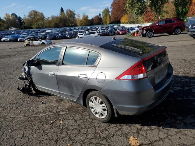 JHMZE2H5XAS002878 - 2010 HONDA INSIGHT LX GRAY photo 2