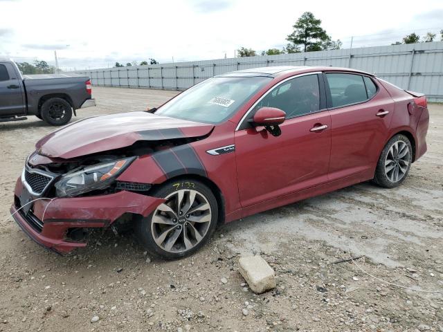 5XXGR4A67FG450623 - 2015 KIA OPTIMA SX RED photo 1