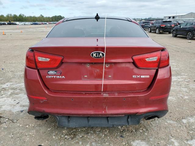 5XXGR4A67FG450623 - 2015 KIA OPTIMA SX RED photo 6