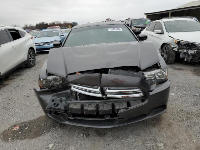 2C3CDXBG7EH363259 - 2014 DODGE CHARGER SE GRAY photo 5