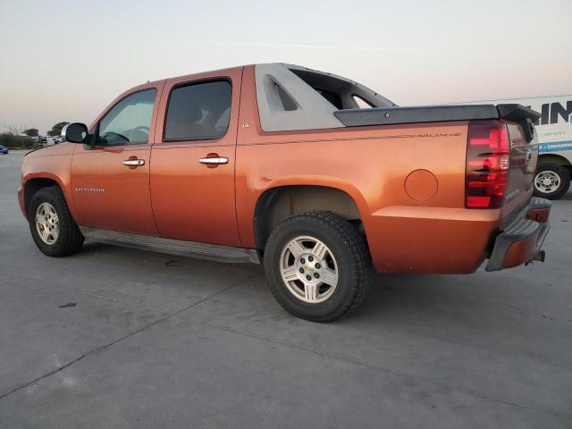 3GNEC12077G134985 - 2007 CHEVROLET AVALANCHE C1500 ORANGE photo 2