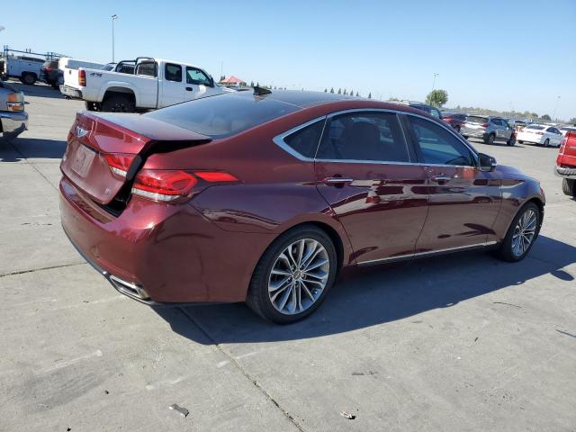 KMHGN4JE2FU026744 - 2015 HYUNDAI GENESIS 3.8L BURGUNDY photo 3