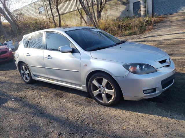 JM1BK343581877808 - 2008 MAZDA 3 HATCHBACK SILVER photo 4