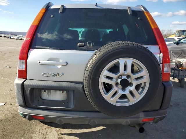 SHSRD78804U233519 - 2004 HONDA CR-V EX SILVER photo 6