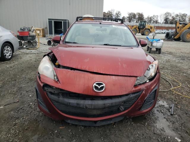 JM1BL1VGXB1392185 - 2011 MAZDA 3 I MAROON photo 5