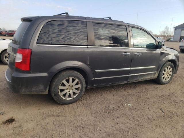 2C4RC1BG1FR664580 - 2015 CHRYSLER TOWN & COU TOURING ნაცრისფერი ფოტო 3