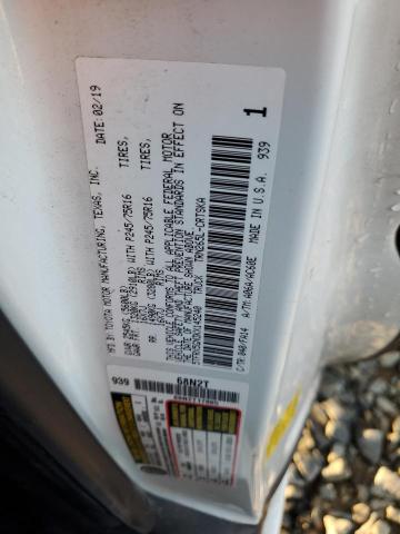 5TFRX5GN3KX145240 - 2019 TOYOTA TACOMA ACCESS CAB თეთრი ფოტო 12