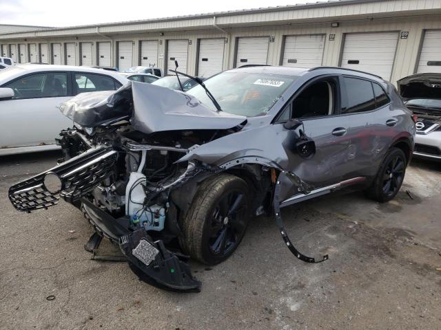 LRBFZMR47MD071271 - 2021 BUICK ENVISION PREFERRED 灰色 照片 1