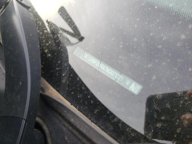 LRBFZMR47MD071271 - 2021 BUICK ENVISION PREFERRED 灰色 照片 12