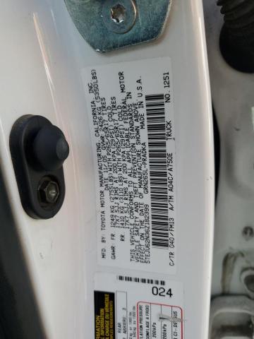 5TEJU62N36Z182399 - 2006 TOYOTA TACOMA DOUBLE CAB PRERUNNER WHITE photo 13