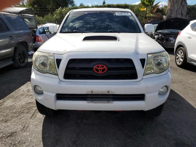 5TEJU62N36Z182399 - 2006 TOYOTA TACOMA DOUBLE CAB PRERUNNER WHITE photo 5