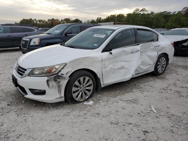 1HGCR3F94FA022274 - 2015 HONDA ACCORD TOURING WHITE photo 1