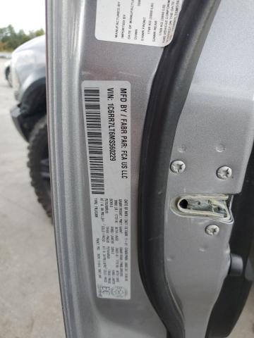 1C6RR7LT6MS560229 - 2021 RAM 1500 CLASS SLT ნაცრისფერი ფოტო 12