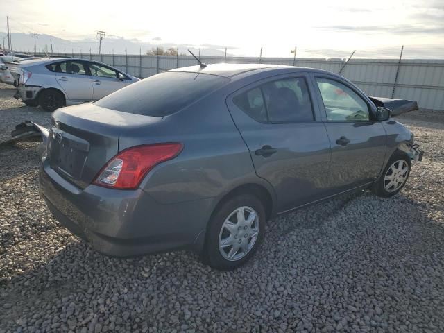 3N1CN7AP9JL801567 - 2018 NISSAN VERSA S GRAY photo 3