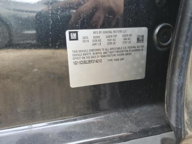 1G11C5SL2EF214212 - 2014 CHEVROLET MALIBU 1LT 黑色 照片 13