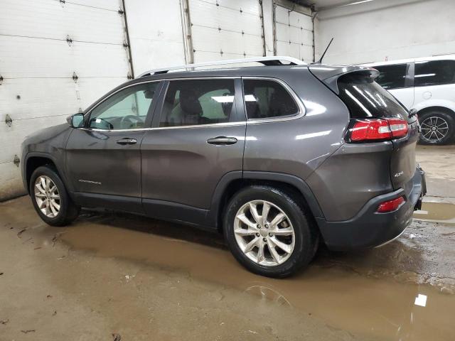 1C4PJMDS9FW501375 - 2015 JEEP CHEROKEE LIMITED GRAY photo 2