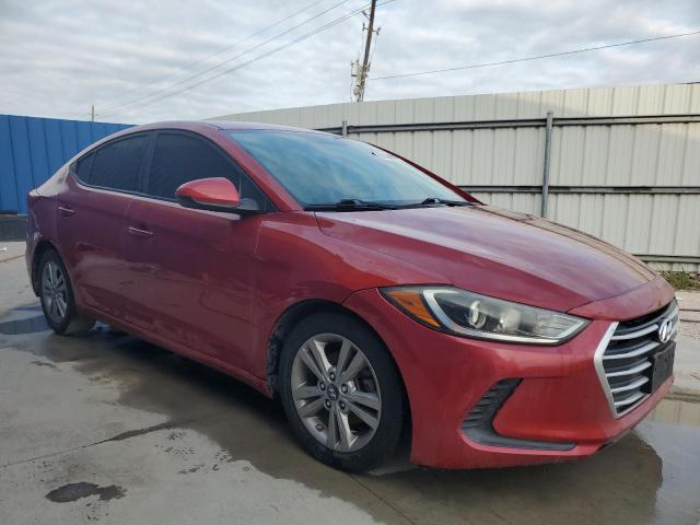 5NPD74LFXHH115532 - 2017 HYUNDAI ELANTRA SE RED photo 4