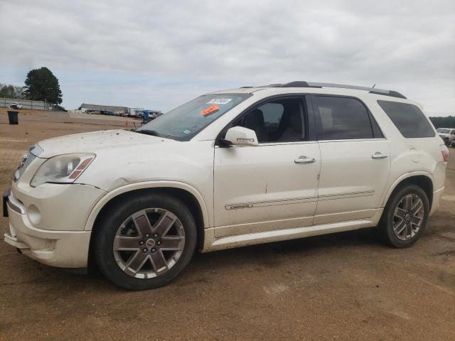 1GKKRTED0BJ350564 - 2011 GMC ACADIA DENALI WHITE photo 1