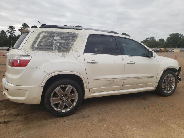 1GKKRTED0BJ350564 - 2011 GMC ACADIA DENALI WHITE photo 3