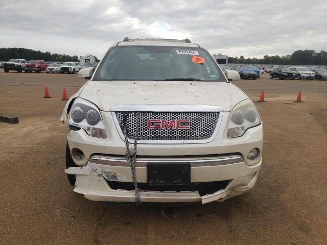 1GKKRTED0BJ350564 - 2011 GMC ACADIA DENALI WHITE photo 5