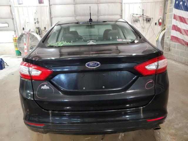 1FA6P0H77E5392627 - 2014 FORD FUSION SE BLACK photo 6