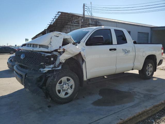 5TFUY5F10MX022388 - 2021 TOYOTA TUNDRA DOUBLE CAB SR/SR5 WHITE photo 1