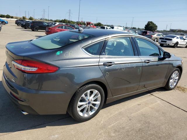 3FA6P0HDXLR168705 - 2020 FORD FUSION SE GRAY photo 3