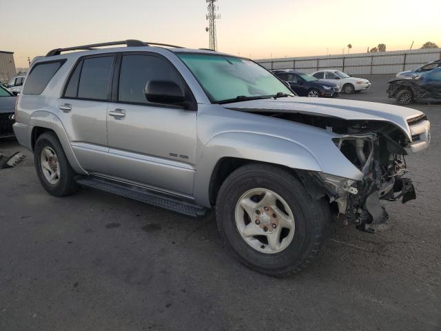 JTEBU14R838005167 - 2003 TOYOTA 4RUNNER SR5 SILVER photo 4