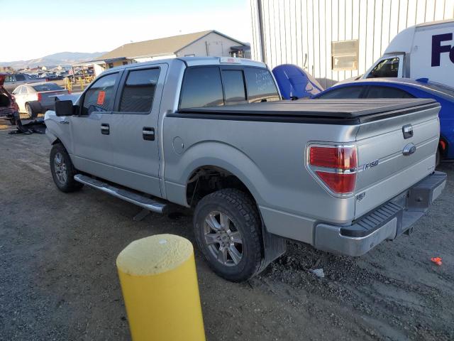 1FTFW1EF7DFE08199 - 2013 FORD F150 SUPERCREW SILVER photo 2