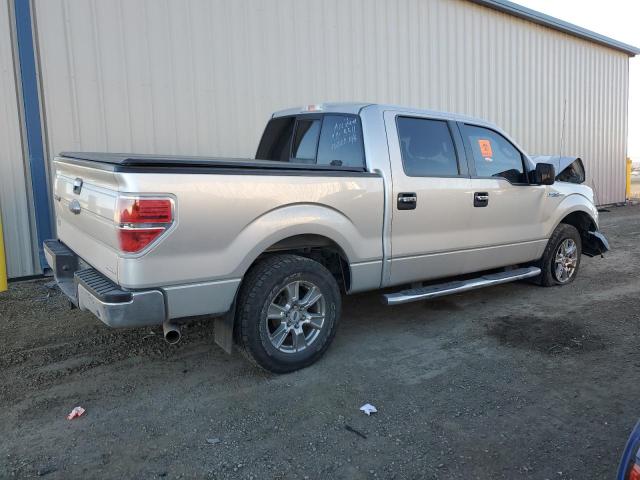 1FTFW1EF7DFE08199 - 2013 FORD F150 SUPERCREW SILVER photo 3