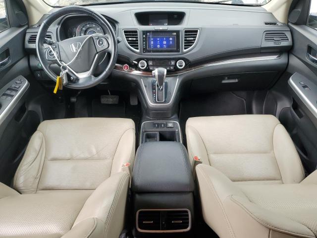 5J6RM3H76FL019703 - 2015 HONDA CR-V EXL WHITE photo 8