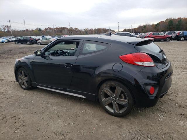 KMHTC6AE3FU232834 - 2015 HYUNDAI VELOSTER TURBO BLACK photo 2