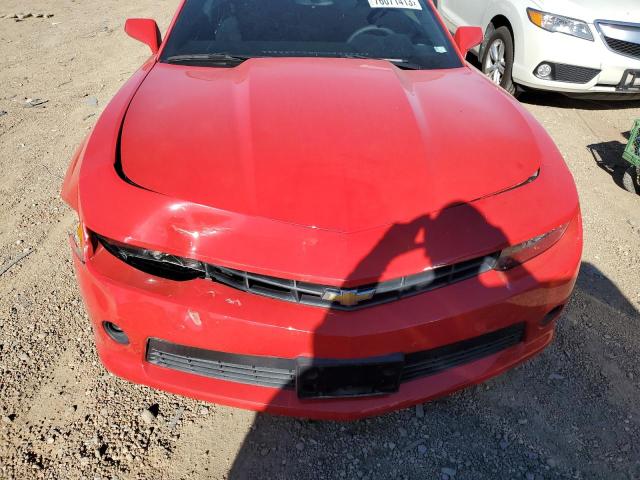 2G1FB1E34F9165117 - 2015 CHEVROLET CAMARO LS RED photo 11