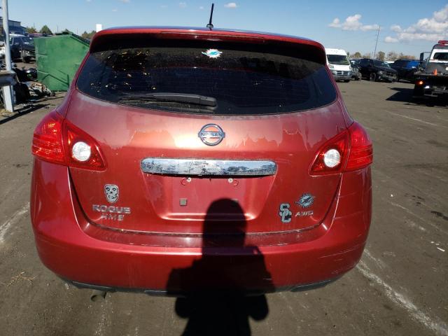 JN8AS5MV6BW298978 - 2011 NISSAN ROGUE S RED photo 6