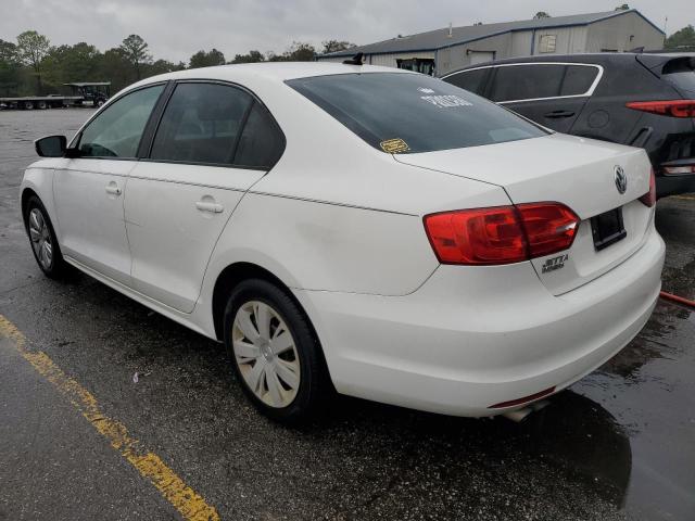 3VWD17AJ0EM364564 - 2014 VOLKSWAGEN JETTA SE WHITE photo 2