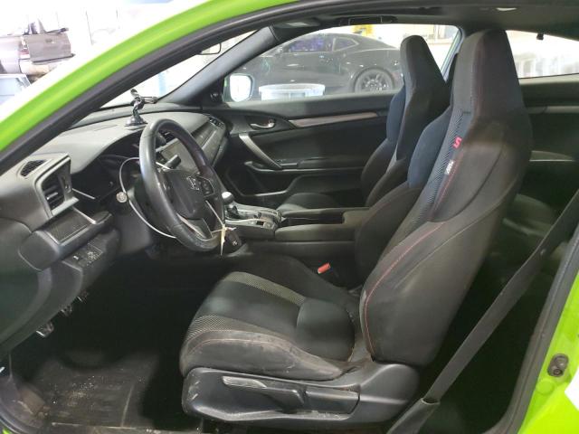 2HGFC3A52JH751001 - 2018 HONDA CIVIC SI GREEN photo 7