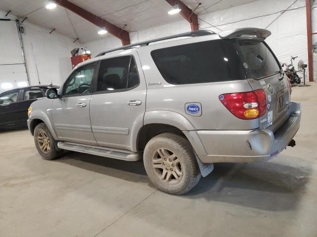 5TDBT48AX4S222231 - 2004 TOYOTA SEQUOIA LIMITED SILVER photo 2