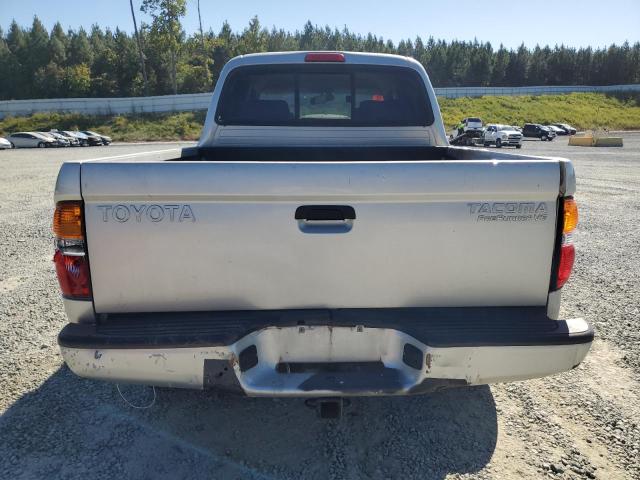 5TEGN92N83Z268330 - 2003 TOYOTA TACOMA DOUBLE CAB PRERUNNER SILVER photo 6