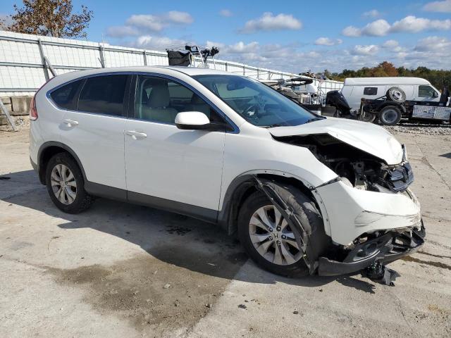 5J6RM4H55DL053424 - 2013 HONDA CR-V EX WHITE photo 4