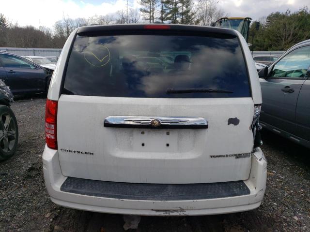 2A4RR5D10AR308929 - 2010 CHRYSLER TOWN & COU TOURING WHITE photo 6