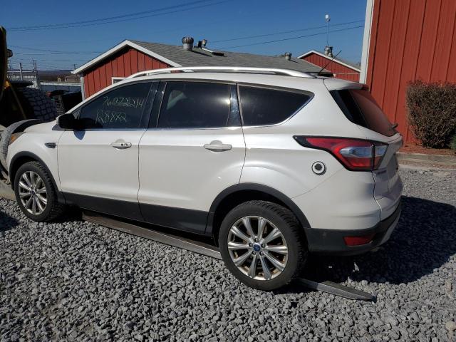1FMCU9JD7HUE56309 - 2017 FORD ESCAPE TITANIUM WHITE photo 2