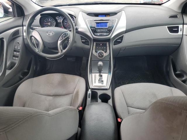 5NPDH4AE7DH337916 - 2013 HYUNDAI ELANTRA GLS SILVER photo 8