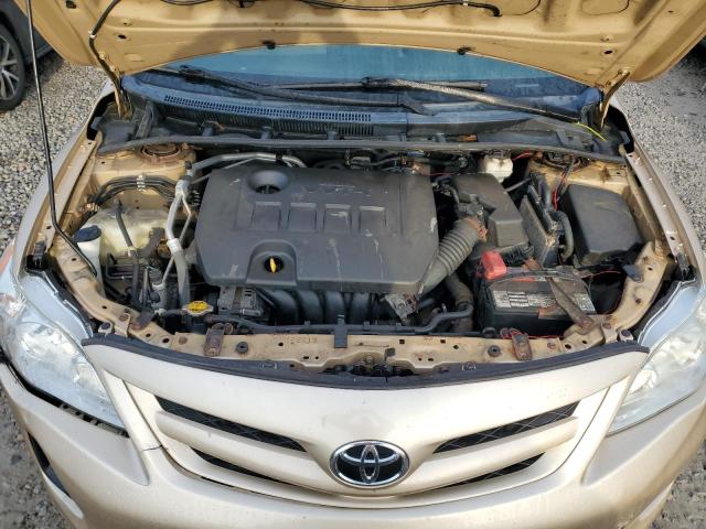 2T1BU4EE8CC803304 - 2012 TOYOTA COROLLA BASE 金色 照片 11
