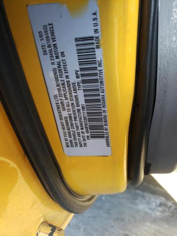 4S4BT62C337111661 - 2003 SUBARU BAJA SPORT YELLOW photo 12