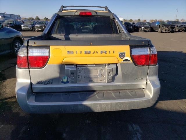 4S4BT62C337111661 - 2003 SUBARU BAJA SPORT YELLOW photo 6