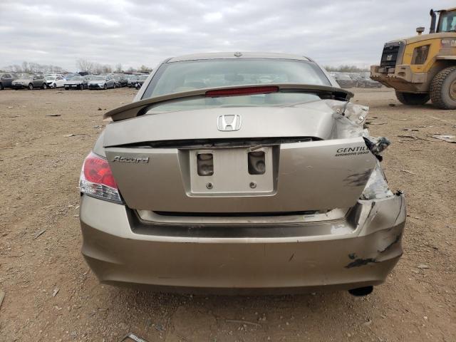 JHMCP26808C077848 - 2008 HONDA ACCORD EXL BEIGE photo 6