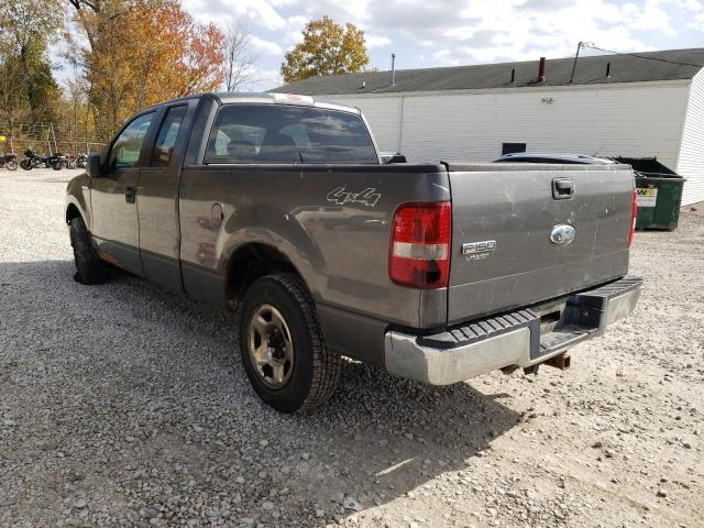 1FTPX14556NB69450 - 2006 FORD F150 GRAY photo 3